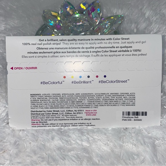 Color Street - Himalayan Salt - soft pink nail strip set - Picture 5 of 10